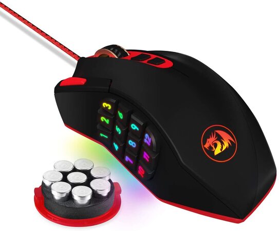 Mouse Gamer Redragon M901 Perdition 