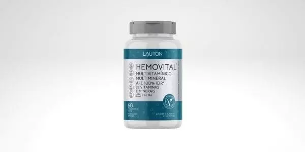 Lauton Nutrition - Hemovital Multivitamínico - 60 Cápsulas
