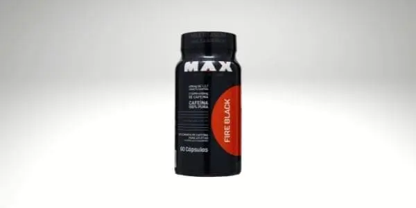 Max Titanium Fire Black Termogenico